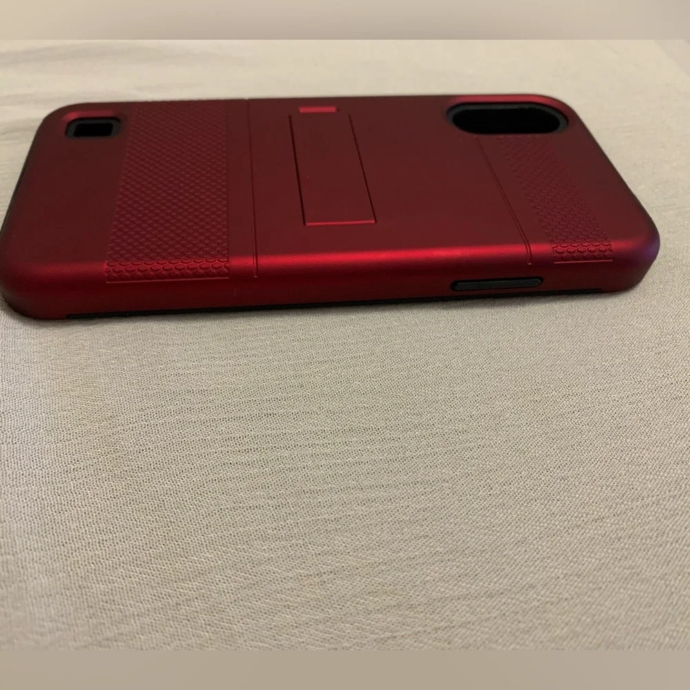 Samsung Galaxy A01 KICK+| Dual-Layer Protective Kickstand Case Metro by T-Mobile